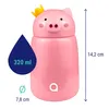 AquaFloow Kinder Trinkflasche Thermos 320ml Ferkel – Produktbild-Vorschau 4