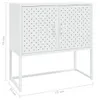 Buffet blanc 75x35x75 cm acier Voir les images du produit 8
