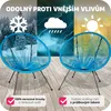 TecTake 404409, Ocel, Plast, Modrá Náhled obrázku produktu 8
