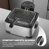 Clatronic® Doppel-Kaltzonen-Fritteuse für schnelles Produktbild-Vorschau 5