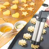 Kekspresse, Edelstahl Gebäckpresse zum Backen, Kekspresse Produktbild-Vorschau 3