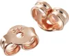 1 Paar 333 8 Karat Rotgold 3,0mm Gegenstecker Butterfly Produktbild-Vorschau 1
