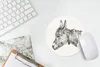 MuchoWow® Mauspad Mousepad Kopf einer Staffelei, nach links Produktbild-Vorschau 5