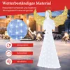 COSTWAY: Ángel navideño iluminado, grande, decoración Vista previa de la imagen del producto 6