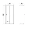 Spell Armoire 2 portes blanc. Voir les images du produit 10