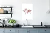 MuchoWow® Poster Weltkarte - Stein - Rot - Weiß 40x60 cm - Produktbild-Vorschau 3