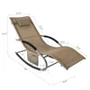 SoBuy OGS28-BR Chaise longue de jardin résistante aux Voir les images du produit 4