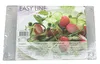 The image shows the packaging of a cutting board with a salad on it. Produktbild-Vorschau