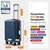 Travely Premium Handgepäck Koffer 55x40x20cm - passend für Produktbild-Vorschau 3