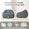 Pouf géant pour adulte, rembourrage en mousse déchiquetée, Voir les images du produit 6