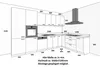 Landhaus Küche Stilo Weiß 350x210cm Küchenzeile Einbauküche Produktbild-Vorschau 7