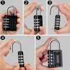 Zestaw czarnych kdek szyfrowych Belle Vous - 4-cyfrowy Podgląd zdjęcia produktu 5