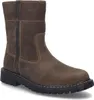 A single brown leather boot is shown against a white background. Produktbild-Vorschau