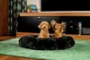 SCHLAFSOFA L   Katzenbett Donut rund flauschige Plüsch mit Produktbild-Vorschau 7