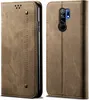 Etui Redmi 9, Etui portefeuille en cuir avec fermeture Voir les images du produit 1