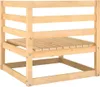 vidaXL 2 tlg. Garten Lounge Set mit Kissen Kiefer Produktbild-Vorschau 7