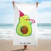 Mr. & Mrs. Panda Strandtuch Avocado Feier - Weiß - Produktbild-Vorschau 2