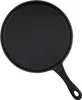 A black cast iron griddle pan with a handle, shown from a top-down angle against a white background. Produktbild-Vorschau