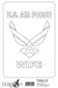Aufkleber / Autoaufkleber - JDM - Die cut - U.S. AIR FORCE Produktbild-Vorschau 2