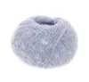 A ball of light gray yarn on a white background. Produktbild-Vorschau