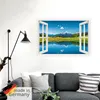 ARTland Wandbild, selbstklebend Fensterblick Alpen und Produktbild-Vorschau 5