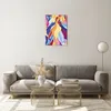 Bilder auf glas - Einteilig - Muster Blätter bunt - 50x70cm Produktbild-Vorschau 7