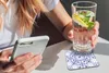 KitchenYeah® Skleněné podtácky Čtvercová sada 6 dlaždic - Náhled obrázku produktu 7