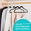 120 cintres antidérapants recouverts de velours, gain de Voir les images du produit 11