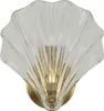 o Ferretti Wandleuchte Shell E14 20x14x22 cm gold natur Podgląd zdjęcia produktu 1