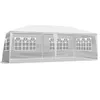 FCH 3 x 6 m Garten Pavillon mit 6 Seitenteilen zwei Türen Produktbild-Vorschau 6