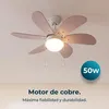 Cecotec Plafondventilator Aero 3600 Vision, paars Productafbeelding-voorbeeld 2