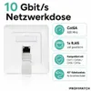 ProfiPatch Netzwerkdose Datendose Aufputz und Unterputz Produktbild-Vorschau 2