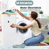 KESSER® Wäschekorb mit Deckel faltbar Wäschebox Wäschetruhe Produktbild-Vorschau 4