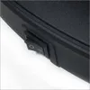 A close-up shot of a black switch on a black electronic device. Produktbild-Vorschau