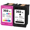 Two ink cartridges, one pink and one black, are shown side-by-side against a white background. Produktbild-Vorschau
