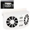 Solárne napájaný ventilátor chladiča automobilu ventilátor Náhľad obrázku produktu 8