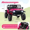 COSTWAY Auto elettrica per bambini 24 V, auto elettrica per Anteprima dell’immagine prodotto 3