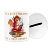 Bookworm? Please, I Am A Bookdragon Spardose Buch Lesen Produktbild-Vorschau 3