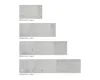 Küchenrückwand mySpotti Profix Blank Betonwand 100 x 60 cm Produktbild-Vorschau 5