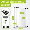 BOMI® Barrière de sécurité extra haute – À pression – Voir les images du produit 2