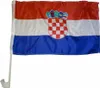 Drapeau de voiture Croatie 30 x 40 cm Drapeau de voiture Voir les images du produit 1