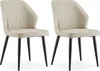 CLIPOP Chaise de salle à manger, set de 2 chaises de Voir les images du produit 1