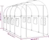 vidaXL Serre transparente 160x400x190 cm PVC & acier Voir les images du produit 6