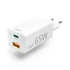 Schnellladegerät, GaN, 1x USB-C PD, 1x USB-A QC, Produktbild-Vorschau 1