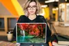 MuchoWow® Laptop Aufkleber Sticker Cover Wasserfall - Baum Produktbild-Vorschau 5