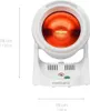 Medisana IR 850, Halogen, 300 W, Czerwony, Biały Podgląd zdjęcia produktu 20