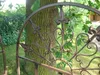 Prächtiges Rankgitter Rankhilfe Rankzaun Eisen 185 x 58 cm Produktbild-Vorschau 2