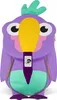 Affenzahn Tucan Ed.limitada Rucksack Lila  Lila One Size Produktbild-Vorschau 4