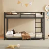 A bunk bed in a child's room, decorated with bunting and wall art. Podgląd zdjęcia produktu