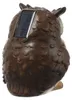 LED Solar Eule mit blizelnden und rollenden Augen - Gartenfigur - H: 23,5cm - Lichtsensor Produktbild-Vorschau